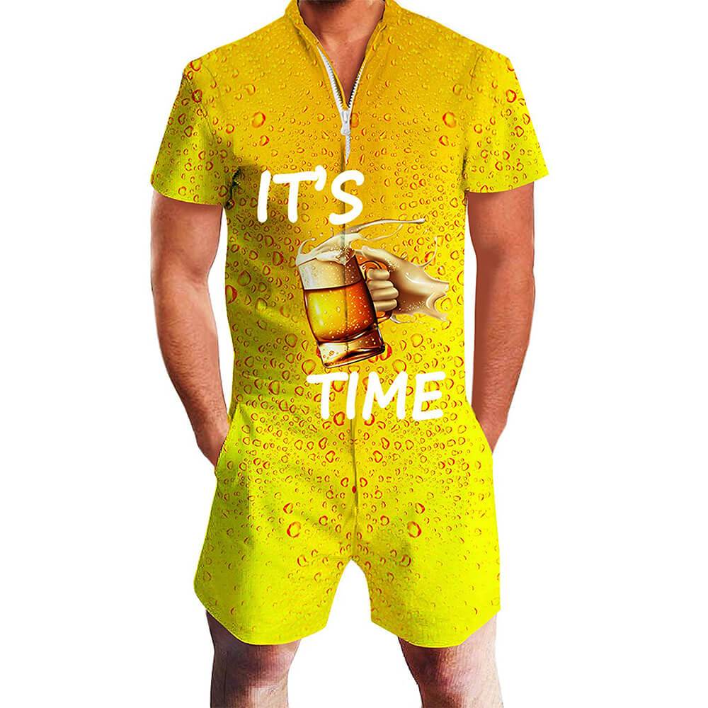 It's Beer Time Male Romper XN